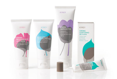 國外一套簡潔化妝品包裝設計欣賞