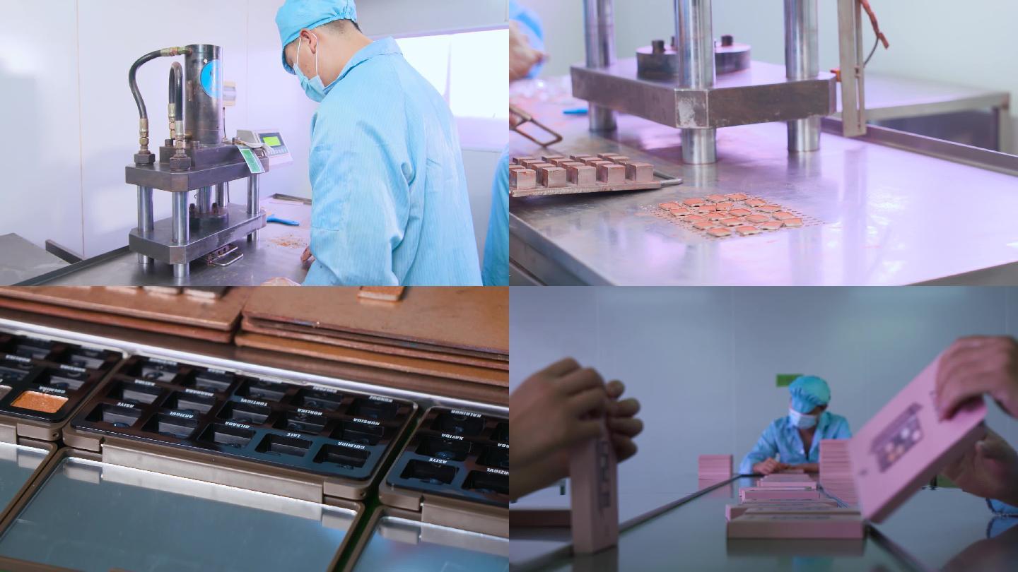 化妝品生產(chǎn)眼影包裝生產(chǎn)工廠流水線產(chǎn)品包裝